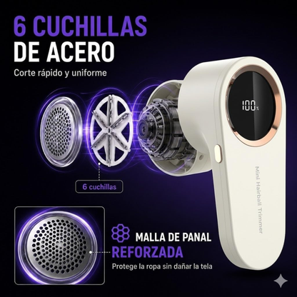 Quita Pelusas Eléctrico Pantalla LED