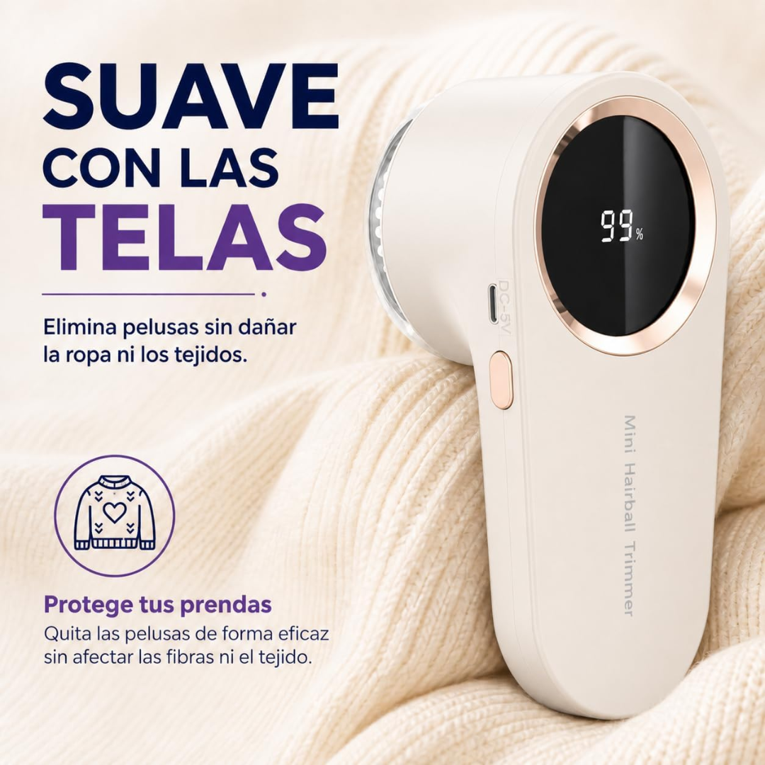Quita Pelusas Eléctrico Pantalla LED