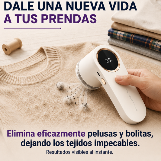Quita Pelusas Eléctrico Pantalla LED